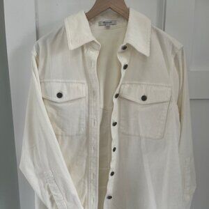 Madewell Corduroy Oversized Button Up